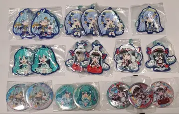 유키 미쿠 아소토 캔뱃지 묶음 판매