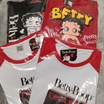 리모챌 베티 BETTYBOOP 복권 후드티 T셔츠 세트
