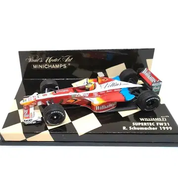 MINICHAMPS 1/43 SUPERTEC FW21 R. 슈마허