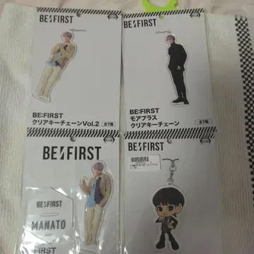 BE:FIRST 클리어 키체인 클리어 스탠드 세트