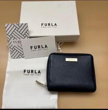 FURLA 접이식 지갑 블랙