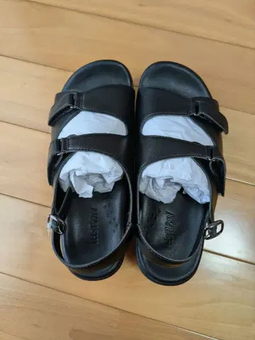 AKAISHI 샌들 406 블랙 L 아치 피터