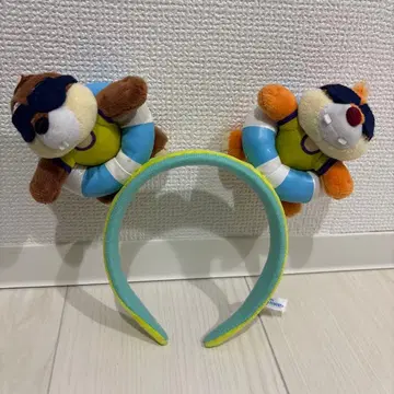 칩과 데일 튜브 머리띠