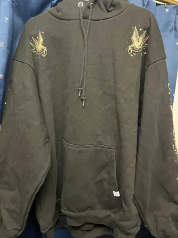 LILY'S ICECREAM Triple 후드티 블랙