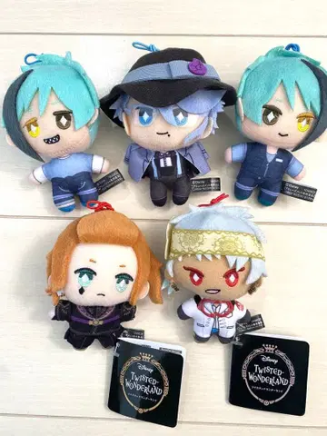 트위스티드 원더랜드 엑스트라 마스코트 5체 세트