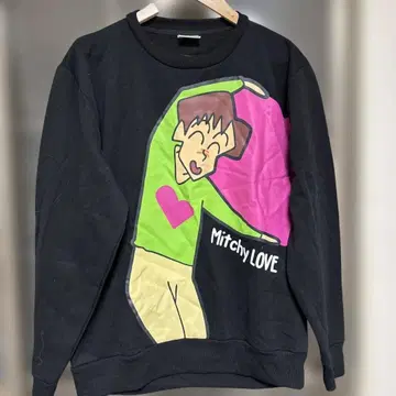 짱구는 못말려(크레용 신짱) 요시린밋치 페어 맨투맨 L 사이즈