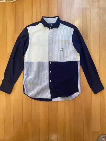 Psycho Bunny 패치워크 셔츠 M 사이즈