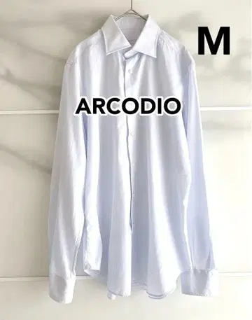 [ ARCODIO ] 아르코디오/셔츠/블루 /무지/M사이즈