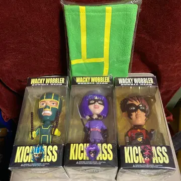 킥애스 와키 와블러 보블헤드 3체와 변신 넥 워커