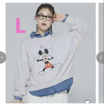 코카 디즈니 헤비웨이트 맨투맨 L