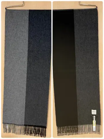 [ 새상품급 ] 남성용 캐시미어 머플러 리버서블 4색 멀티 컬러