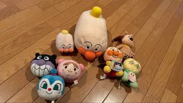 호빵맨 봉제 인형 세트