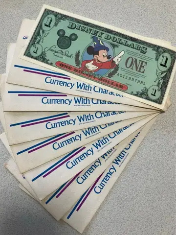 디즈니달러 1달러권 1장 가격
