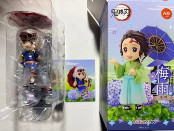 귀멸의 칼날 중국 한정판 우즈이 피규어 매실 비오는 날