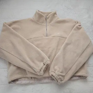 FlightMode HalfZip Fleece Pullover beige