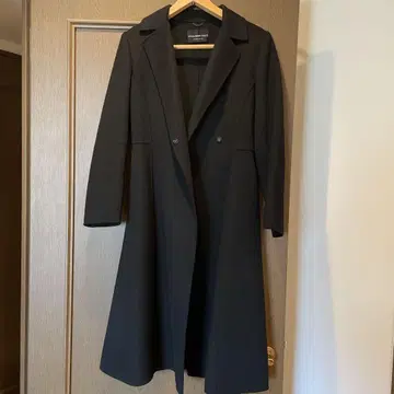 스트로베리 필드 코트 블랙 캐시미어