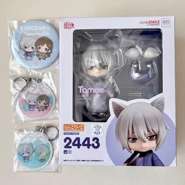 미개봉 넨도로이드 오늘부터 신령님 토모에 캔뱃지 아크링 키링