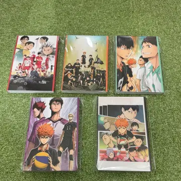 Happy 복권 하이큐!! G상 엽서북 컴프 세트 묶음 판매