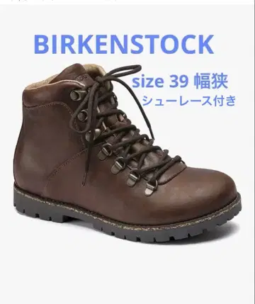 BIRKENSTOCK 트레킹 부츠 잭슨 다크 브라운 39
