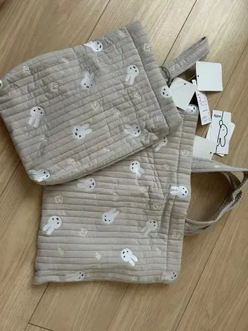 퀼팅 토트백 세트 미피 이불 초등학생