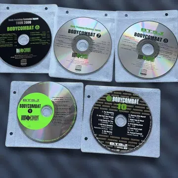 레즈밀스 바디컴뱃 6부터 10 CD