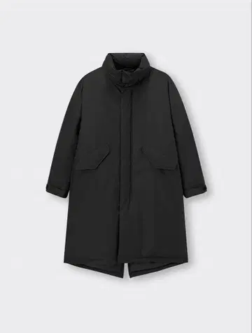 히트 패 모즈 코트 블랙