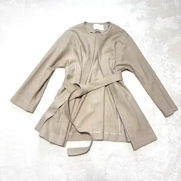 보르지 ballsey 노카라 칼라리스 벨트 포함 미들 기장 코트