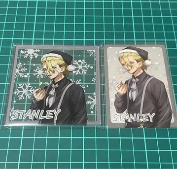 Dr.STONE PARTY 아크릴 코스터 특전 2종 세트 스탠리