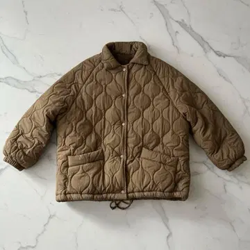 WATAAME 퀼팅 자켓 브라운
