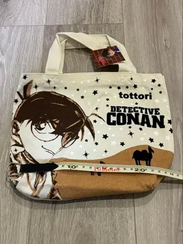 명탐정 코난 돗토리 사구 한정판 토트백
