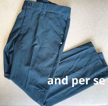 앤퍼시 남성용 골프웨어 스포츠 올 패턴 롱 바지