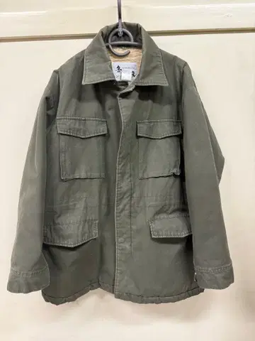 밀리터리 재킷 올리브 그린