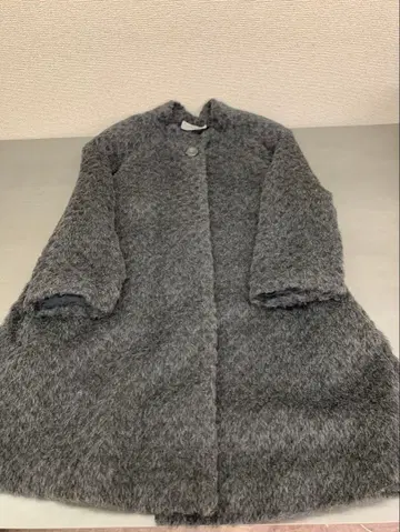 ART Nakada 그레이 롱 코트 M