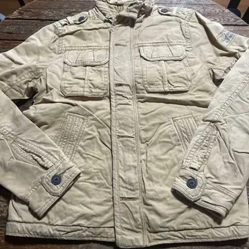 abercrombie 아바크롬비 핏 블루종 자켓 베이지 L 사이즈