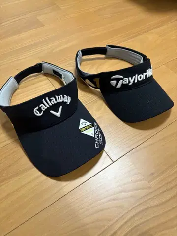 Callaway & TaylorMade 바이저 세트