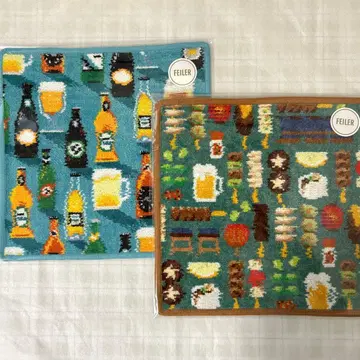 러브러리 러브러리 파티 & 일단 맥주 손수건 2장 페이러