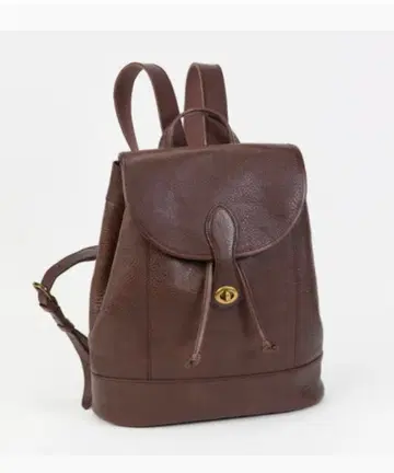 최종 가격 다코타 x 유베시 가죽 백팩 투르네 초코색