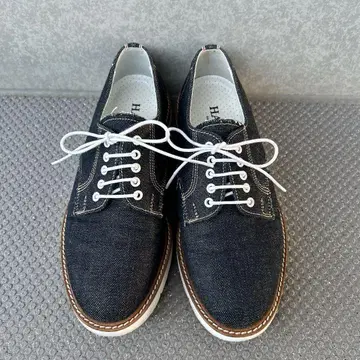 HARUTA 레이스업 슈즈 370W2 데님 24cm