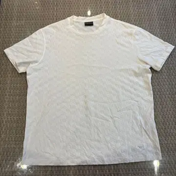 엠포리오 아르마니 반팔 티셔츠 화이트 XXL