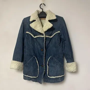 Levi's 데님 보아 자켓 M y2k