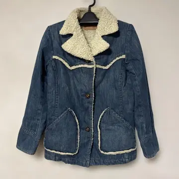 Levi's 데님 보아 자켓 M y2k