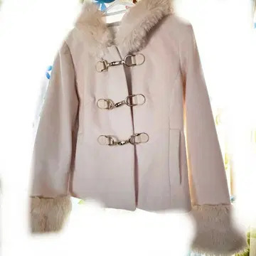 CECIL McBEE 핑크 더플 코트