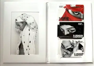 익명 배송 G-DRAGON COUP D'ETAT 뮤직 카드 세트