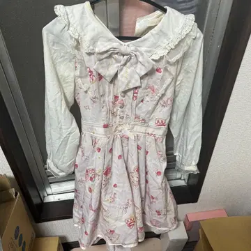 LIZLISA 원피스 딸기 무늬