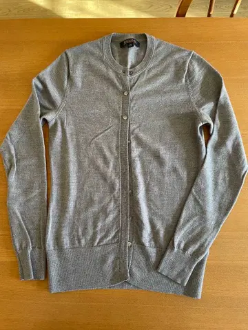 Brooks Brothers 그레이 가디건 XS