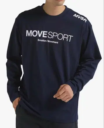 MOVE SPORT 긴팔 트레이닝복 네이비
