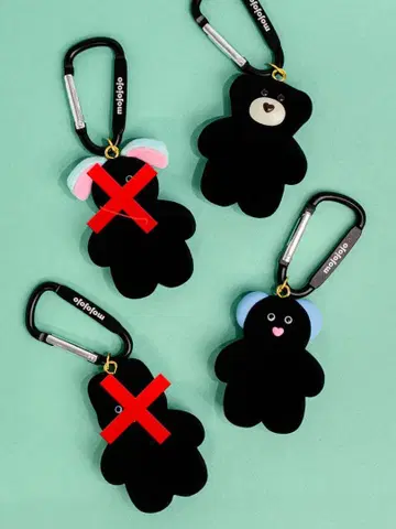 mojojojo 피규어 마스코트 vol.3 2종 블랙 한정 컬러 2개