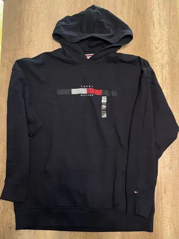 타미힐피거 후드티 네이비 XL