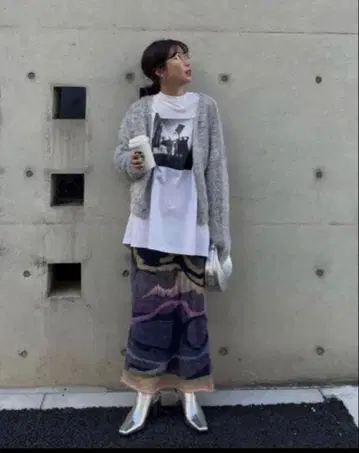 [Ameri] GLITTER SHORT KNIT CARDIGAN