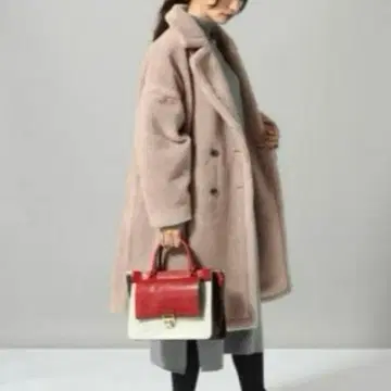 [새상품급 인기] 지나시스 테디베어 코트 베이지 프리 사이즈